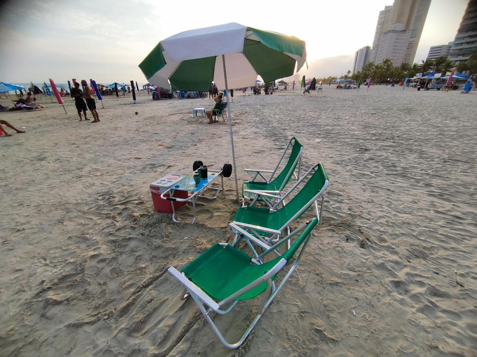 Apartamento Completo Pertinho Da Praia! Wi-Fi E Muito Mais Praia Grande Dış mekan fotoğraf